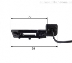 Камера заднего вида для Volkswagen Touran Falcon SC09HCCD-170-R