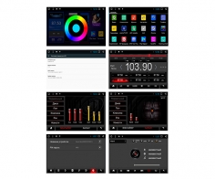 Штатная магнитола Toyota Camry 30 SoundBox Star Trek ST-6019T Android, меню