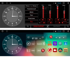 Штатная магнитола Toyota RAV 4 2013+ RedPower 31017 V IPS Android, меню