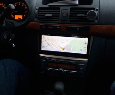 Штатная магнитола Toyota Avensis 2003-2008 RedPower 31287Z IPS Android, в автомобиле