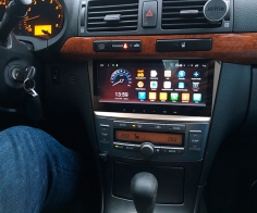 Штатная магнитола Toyota Avensis 2003-2008 RedPower 31287Z IPS Android, в автомобиле