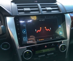 Штатная магнитола Toyota Camry 50 RedPower 31131R IPS DSP Android, в автомобиле