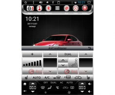 Штатная магнитола Toyota Camry 50 RedPower 31230 Tesla Style Android, меню