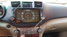 Установка штатной магнитолы Toyota Highlander 2009-2012 Mignova CarPad THL-7810 Android, фото 2