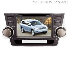 Штатная магнитола Toyota Highlander Phantom DVM-3056G i6