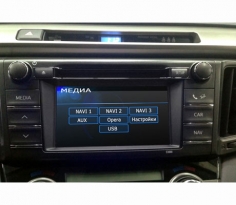 NaviTouch 3011, 3010 для Toyota RAV4 Меню