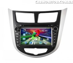 Штатная магнитола Hyundai Accent Gazer CM172-RB