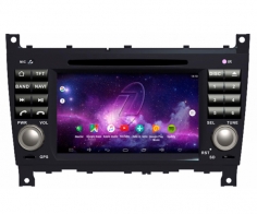 Штатная магнитола Mercedes C 2004-2007 Gazer CM6007-W203 Android