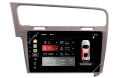 Штатная магнитола Volkswagen Golf 7 2013+ Mignova VGO-7913S Silver Android, фото 10
