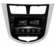 Штатная магнитола Hyundai Accent (RB) 2010-2015 Gazer CM6007-RB Android