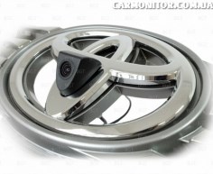 Купить камеру переднего вида в логотип Toyota Camry V50 (2012+), RAV4 (2013+), Yaris III (2013+) BGT
