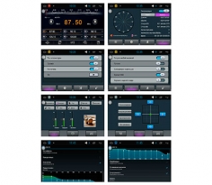 Штатная магнитола Toyota Highlander Sound Box Star Trek ST-4411 Android, фото 3