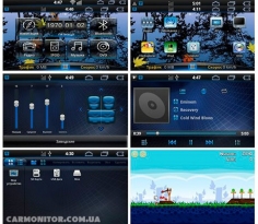 Меню магнитолы Toyota Land Cruiser 150 Roadrover Android