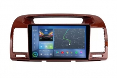 Штатна магнітола Torssen 2K Toyota Camry 30 01-06 дерево F96128  4G Carplay DSP