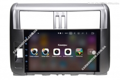 Штатная магнитола Toyota Prado 150 Lux 2010-2013 Mignova TLP-7910S Android gray, фото 5