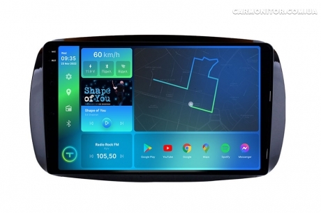 Штатна магнітола Torssen 2K Smart ForTwo 3 18+ F96128 4G Carplay DSP