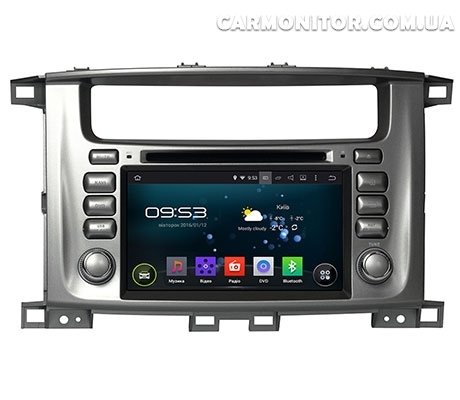 Штатная магнитола для Toyota Land Cruiser 100 Incar AHR-2260