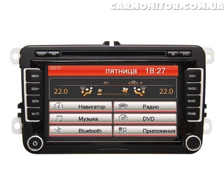 Штатная магнитола для Volkswagen Touran Road Rover